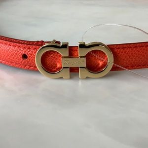 FERRAGAMO NWOT Women’s Gancini Buckle Belt 85cm